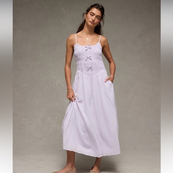 American Eagle Outfitters Dresses & Skirts - NWT AE Bella Bow Midi Dress